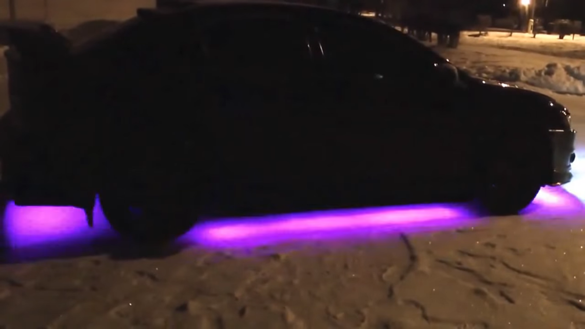 Подсветка салона автомобиля