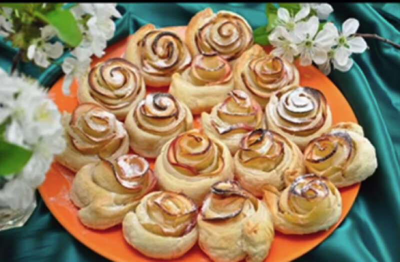 печенье розочки с безе