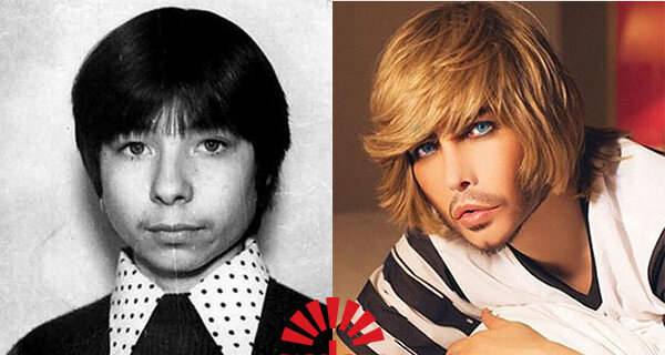 Сергей Зверев "до" пластических операций и совсем в юном возрасте.