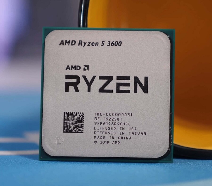 Компания AMD и её самая популярная модель процессора -  Ryzen 6 3600