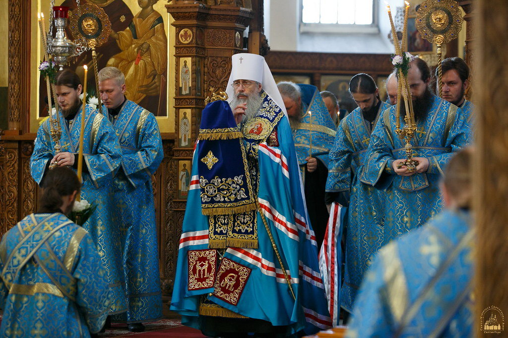 Торжества празднования  чудотворной Святогорской иконы Божией Матери — Покровительницы обители и  Донбасса