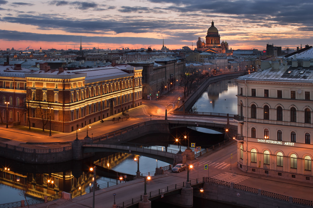 Город Санкт-Петербург - место событий главы (фото из открытых источников)