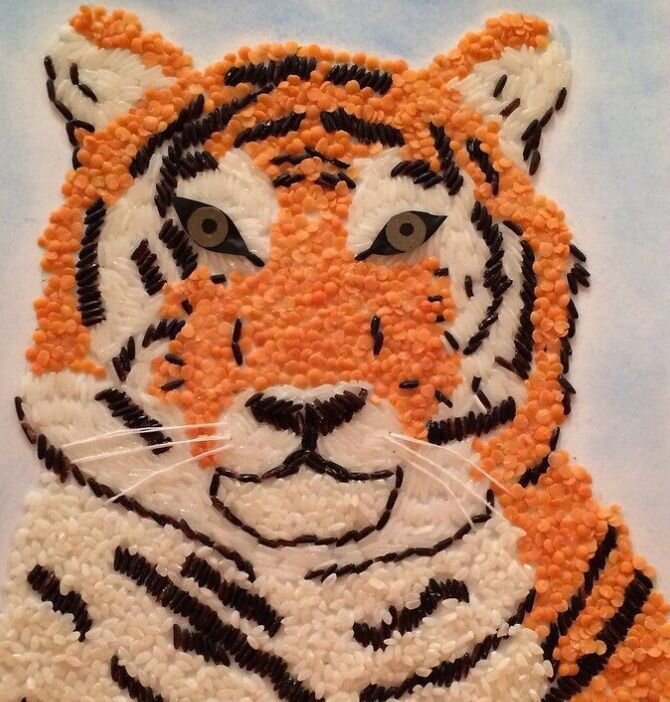 Новогоднее творчество: как сделать фигурку тигра своими руками