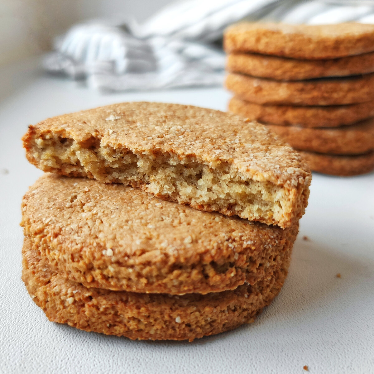 Миндальное пп печенье без сахара