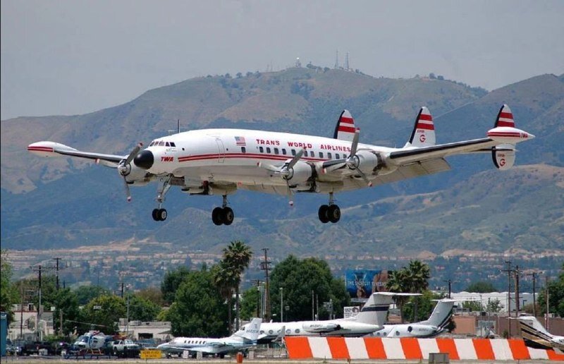 Почти как Боинг-747, но только поршневой. Королева Lockheed Constellation. История самолёта США