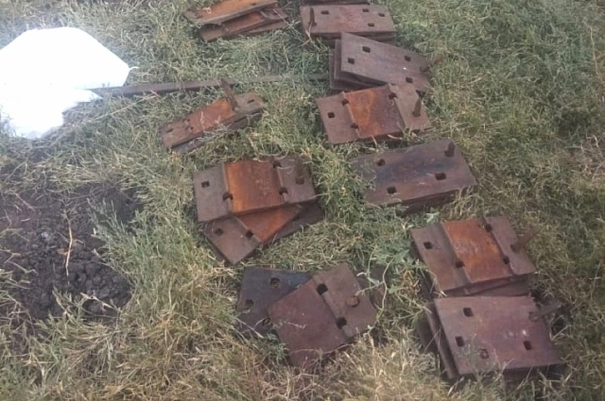   На Дону мужчину заподозрили в краже 250 кг деталей от железной дороги