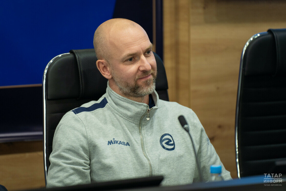 ​«Игроки в прекрасном настроении. Мы готовы ставить перед собой большие задачи». Фото: © Владимир Васильев / «Татар-информ»