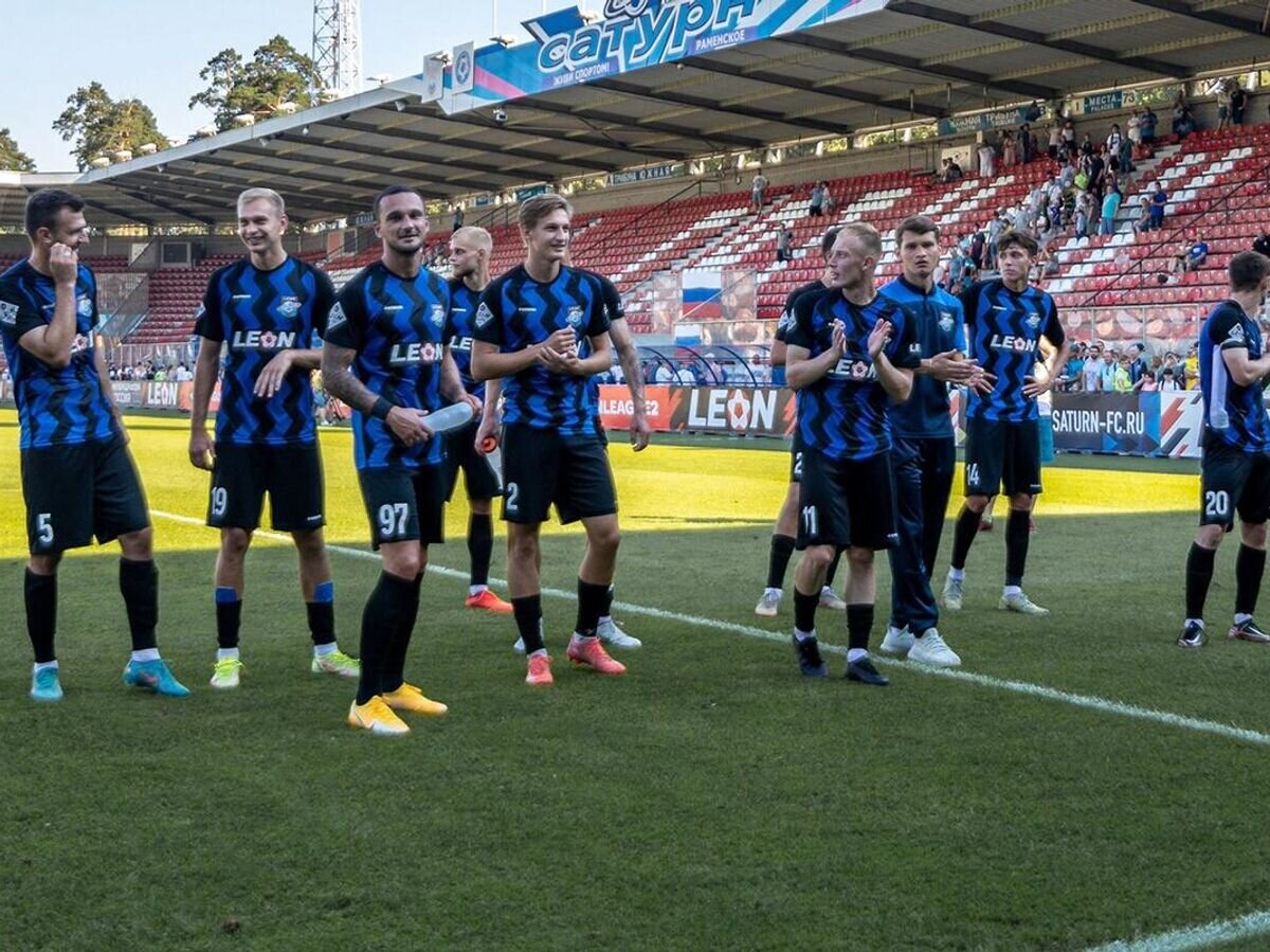    Футболисты "Сатурна" после матча© пресс-служба ФК "Сатурн"