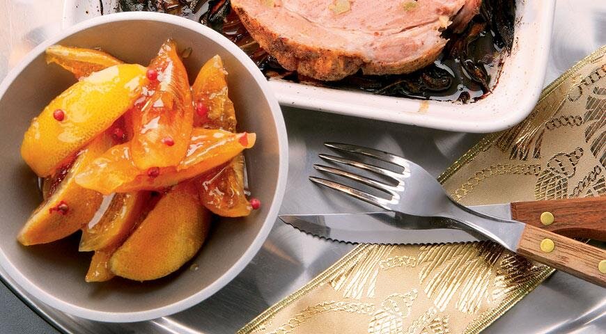 Мармелад из тонкокорых лимонов с розовым перцем