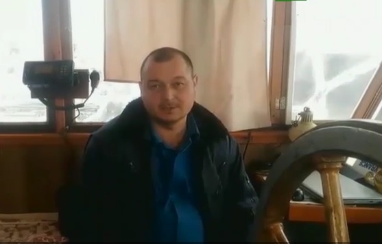 Владимир Горбенко - капитан сейнера "Норд"