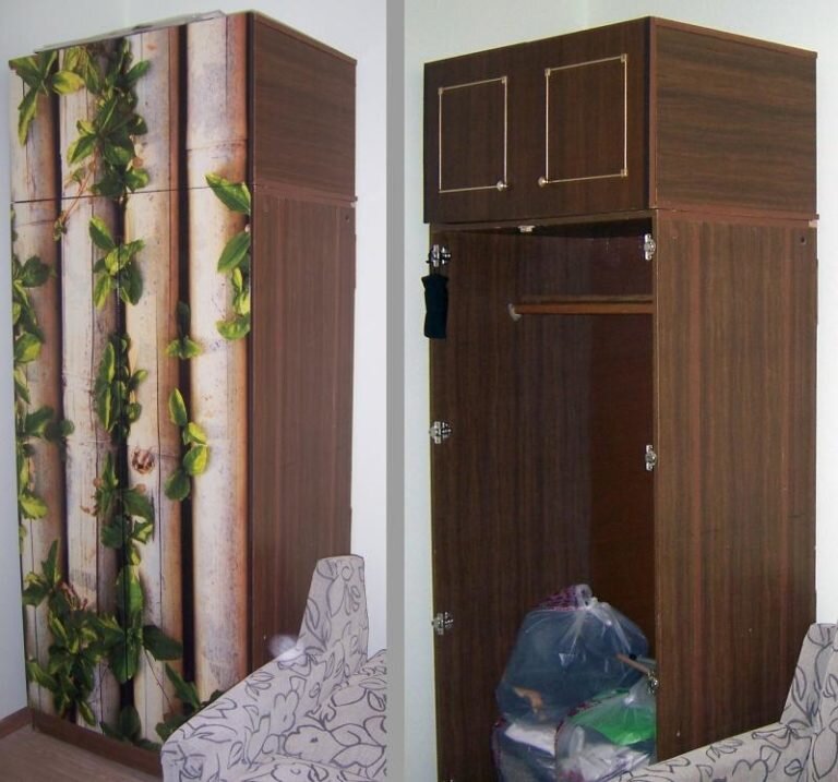 Как обновить старый шкаф своими руками: 7 способов реставрации в домашних условиях — блог Lazurit