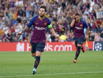 Барселона привычно победила ПСВ