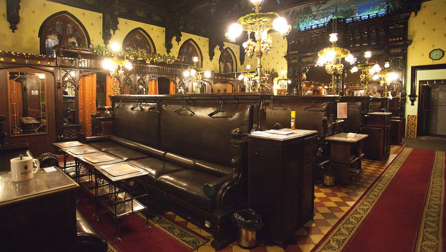 Интерьер Сандуновских бань