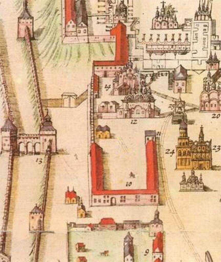 Иван калита построил кремль из красного кирпича