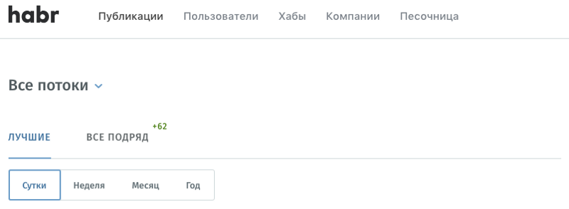 Только на Хабре выходит 100+ постов в день. Попробуй уследи за всеми