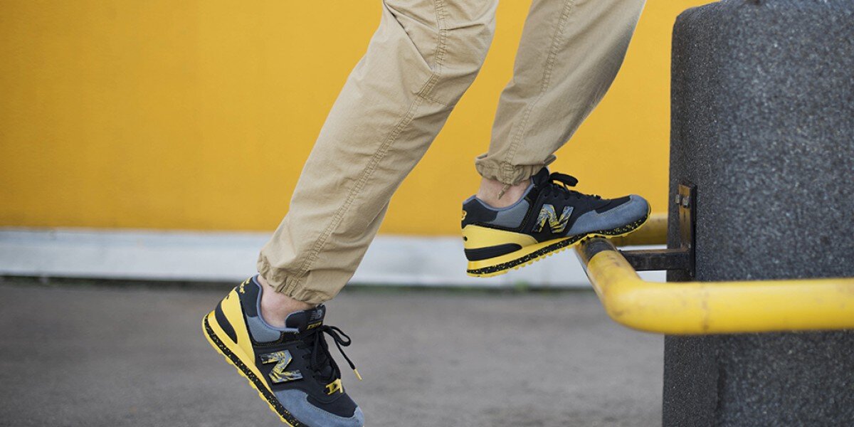 New balance cheap 988 men yellow