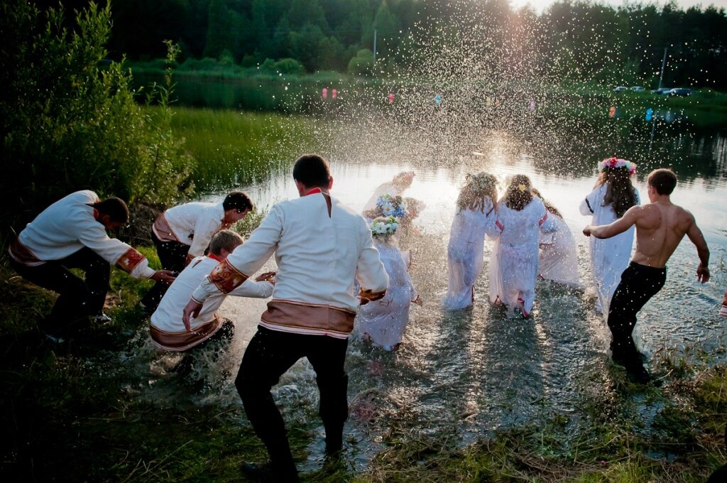 Иван Купала в России. Русские купальские обряды.