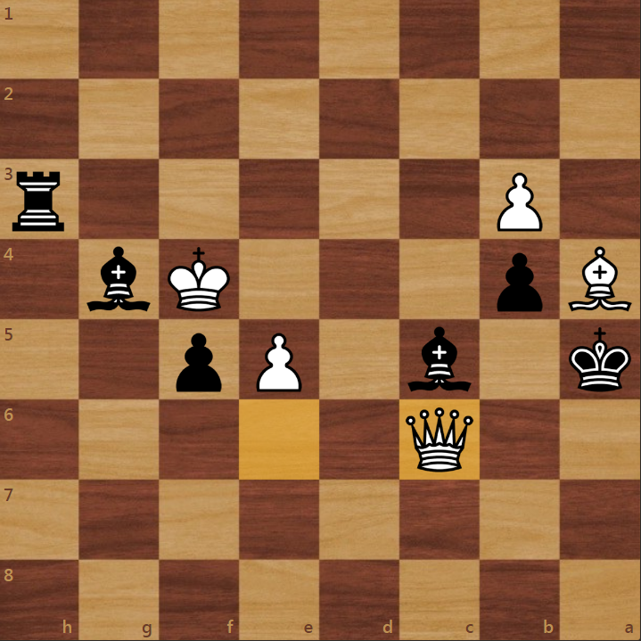 Ход черных.