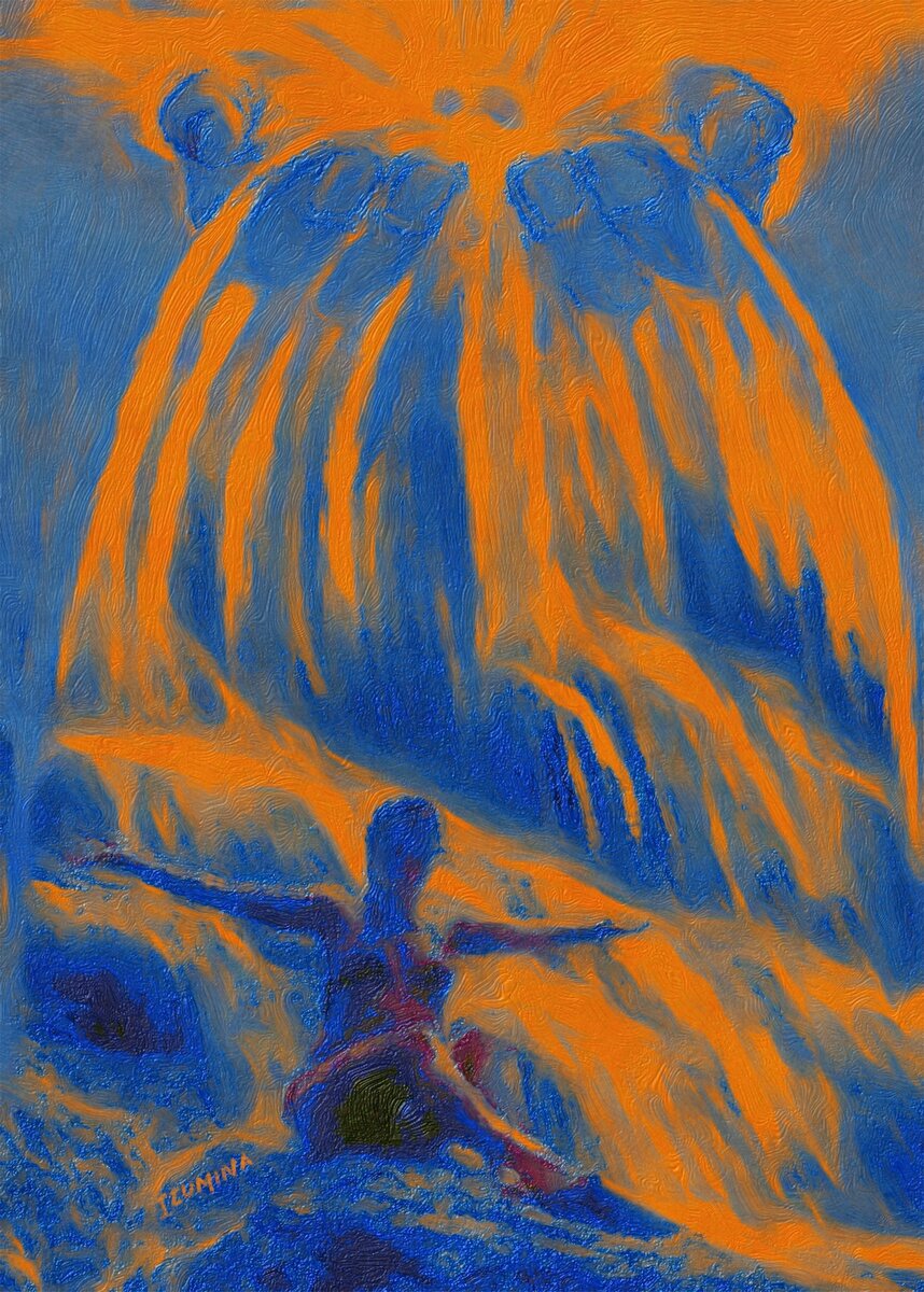 Моя картина - экстарт "Неиссякающий источник", способна поддержать вас в том числе и в намерении достичь вашей цели. Ссылка на сайт автора есть в описании канала.