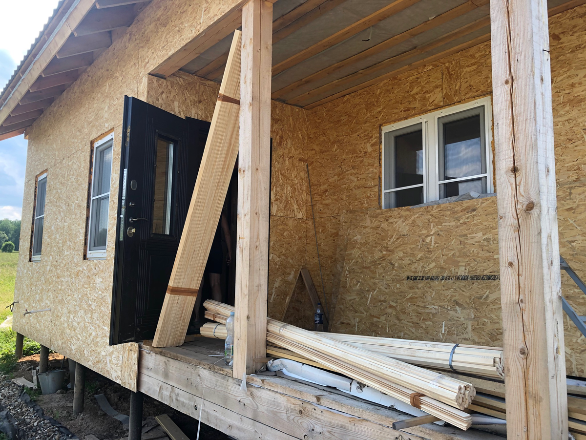 Основное отопление дома из СИП панелей теплым полом Хотпанел