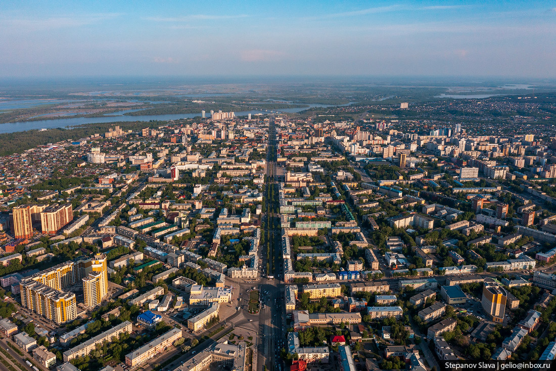 Центр алтайского края. Фото Барнаула 2021.