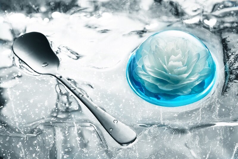 CHI Gel - Простой Коллагеновый Пептид Желе Цветок