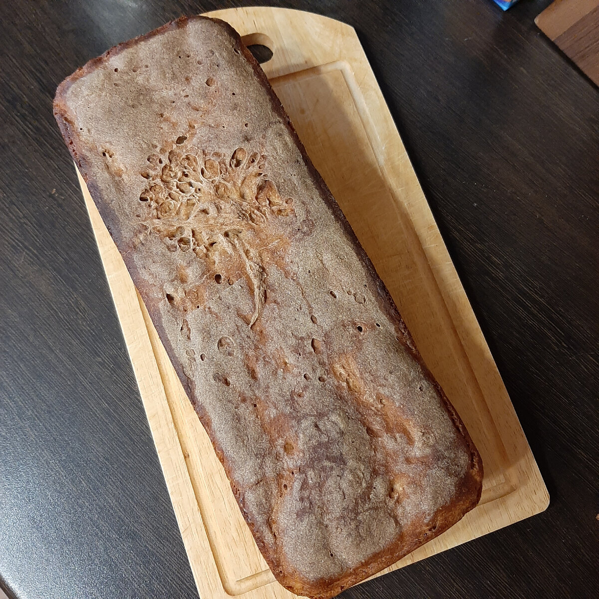 ржано-пшеничный хлеб на закваске