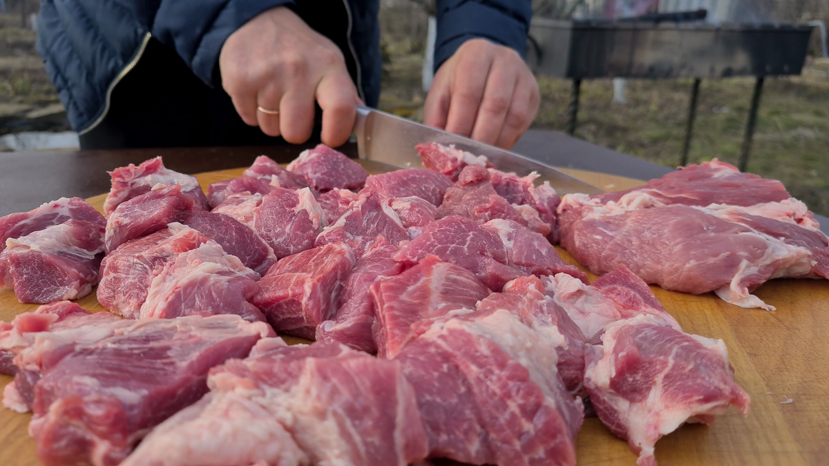 Подготовив мясо, перехожу к следующему этапу👉