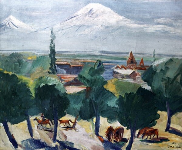 М.С. Сарьян «Осенний мглистый день» © Музей М.С. Сарьяна / БуксМАрт