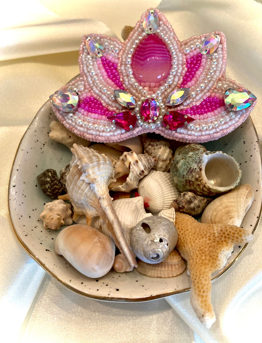 Мое изделие handmade с природным агатом