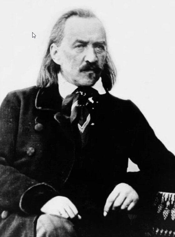 Декабрист С.Г. Волконский в ссылке. Фотопортрет сделан А. Давиньоном