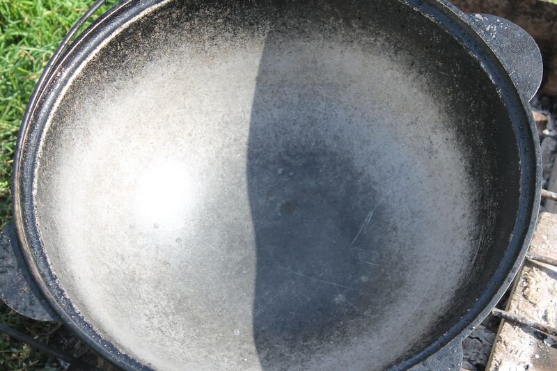 после очистки