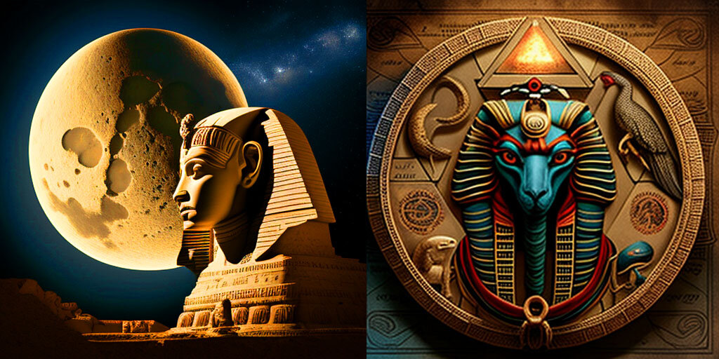 Геб, Изида и Осирис, используйте свои уникальные атрибуты, чтобы вдохновиться, восстановить баланс и преодолеть трудности, ведь вас ждет счастливая судьба