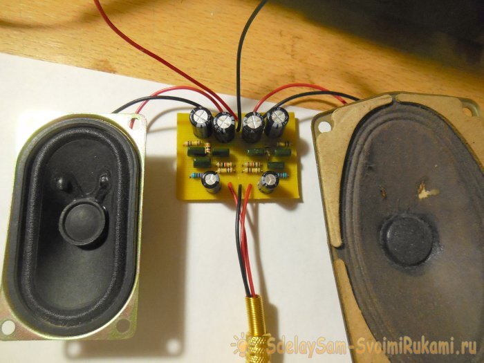 Схема усилителя звука на транзисторах