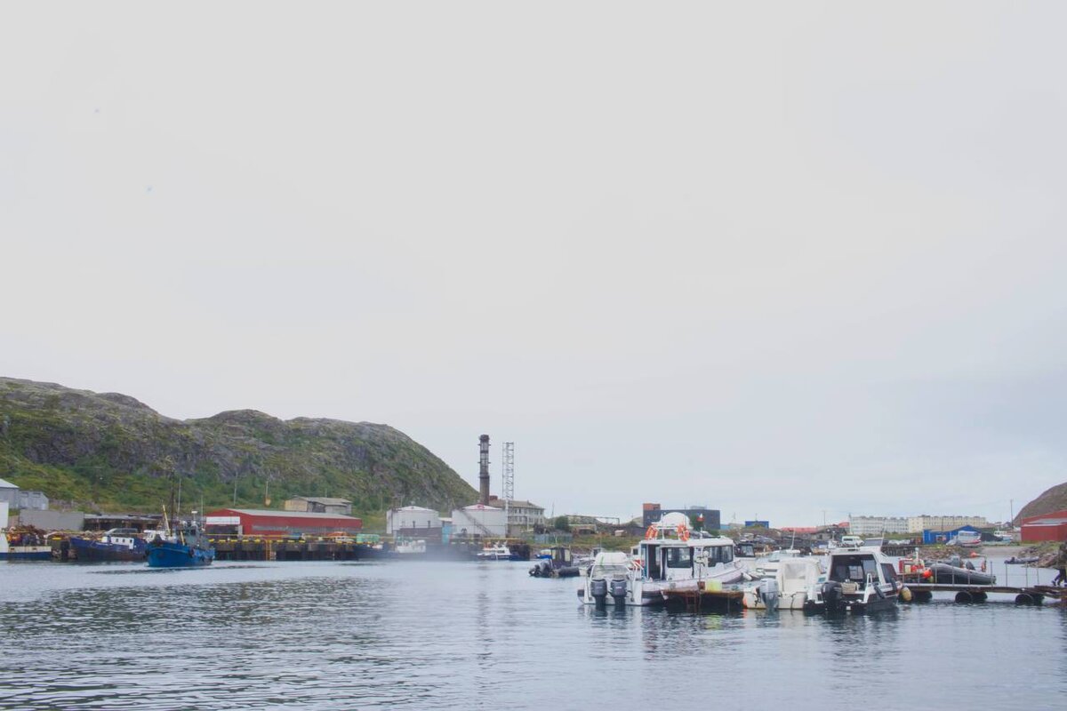 Порт в Териберке