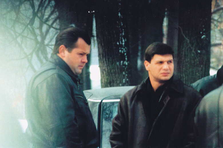 Александр Шарапов и главарь ОПГ Андрей Пылев Фото: anabasis-book.ru