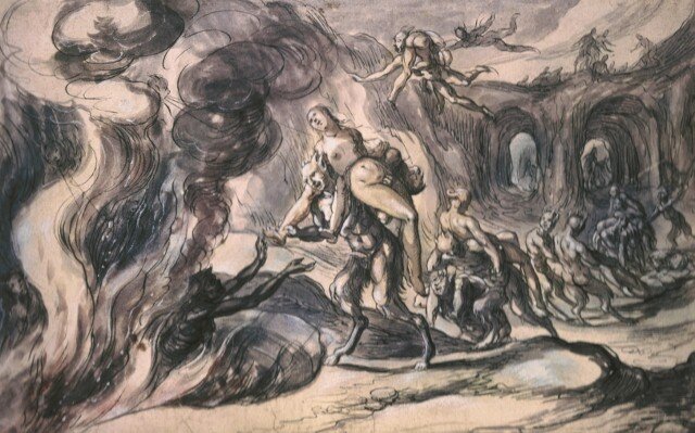 Автор фотографии: WEYER, Hermann 
Подробнее о фотографии: https://commons.wikimedia.org/wiki/File:Eurydice_in_Hell_POSTER_(640x399).jpg