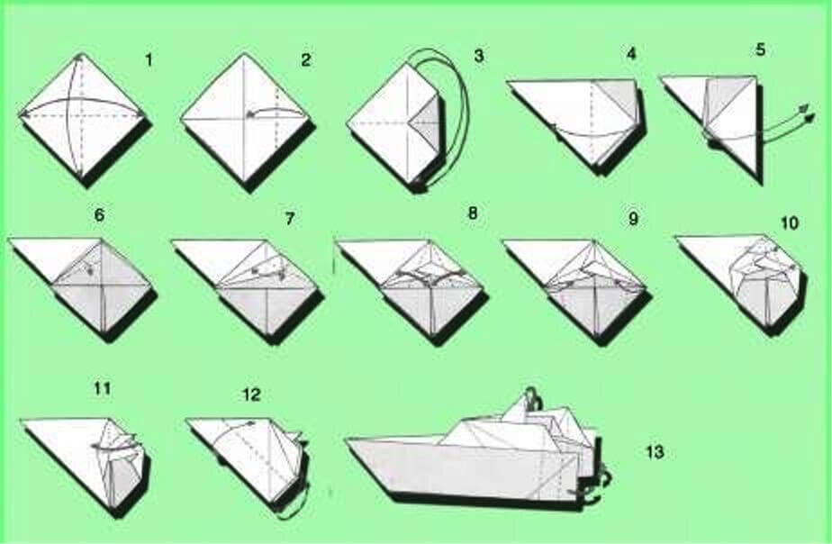 DIY-🚢Как сделать КОРАБЛИК из бумаги который плавает на воде. How to Make a Paper Boat that Floats