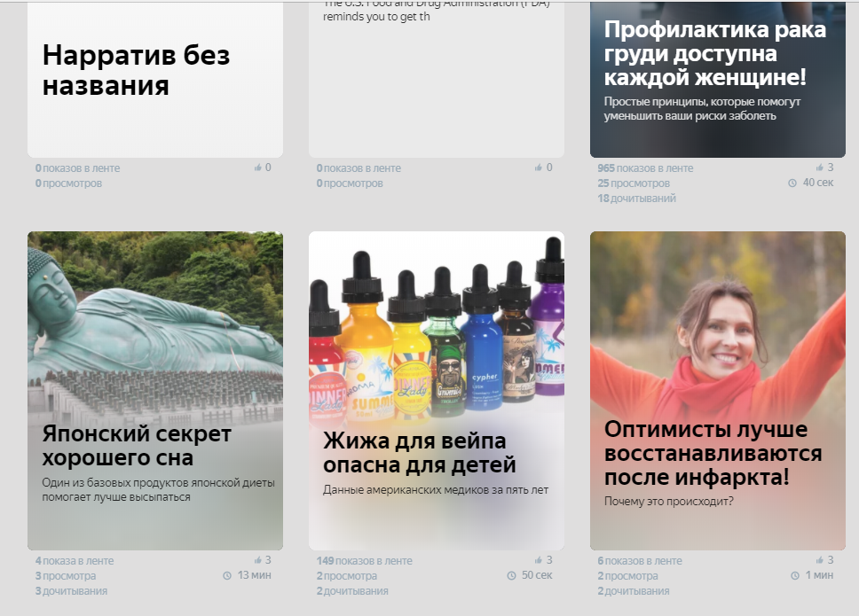 Вот так грустненько сейчас выглядит количество просмотров. Либо дура я, либо не едут лыжи. 