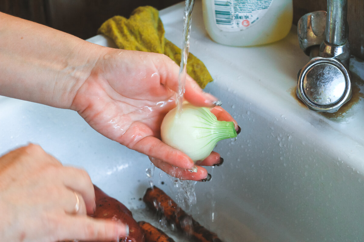 Нам нужна одна луковица.