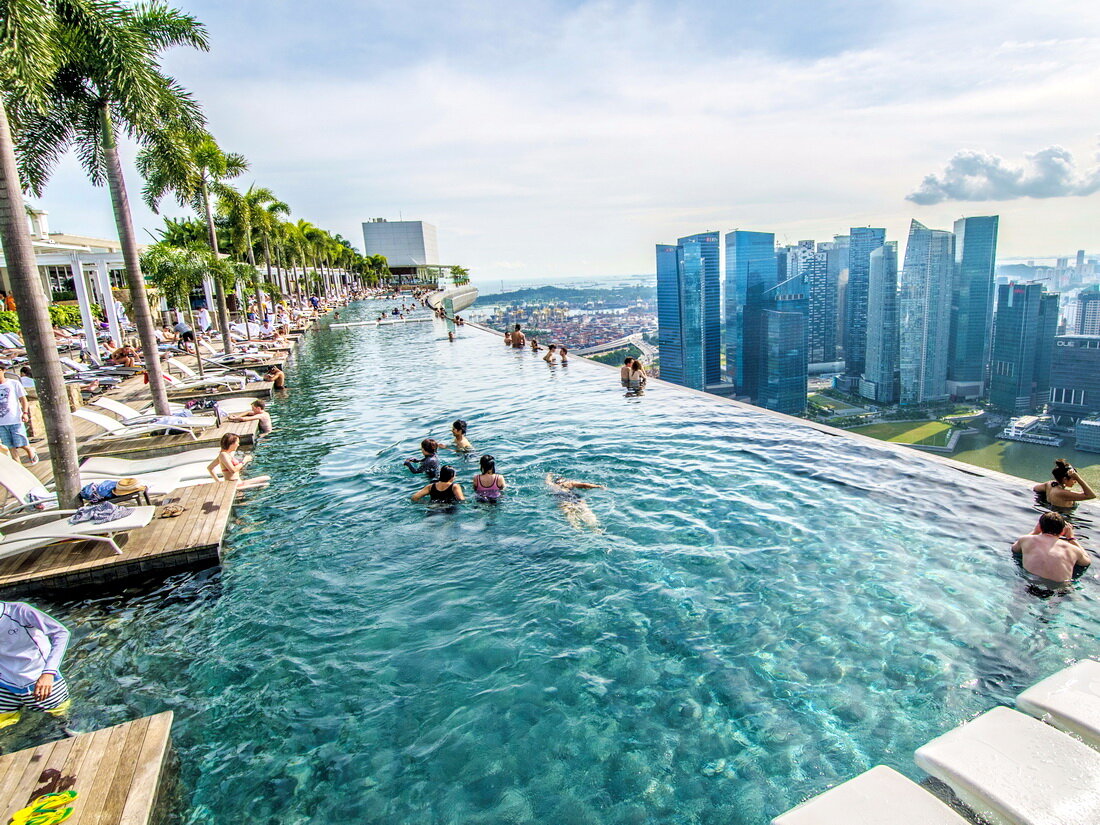 Marina Bay Sands в Сингапуре 