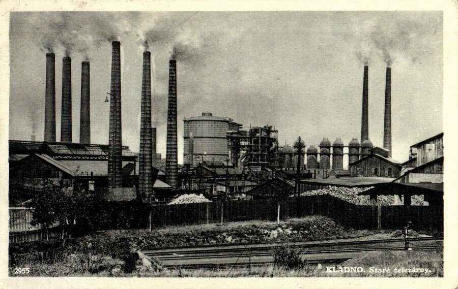 Металлургический комбинат в Кладно