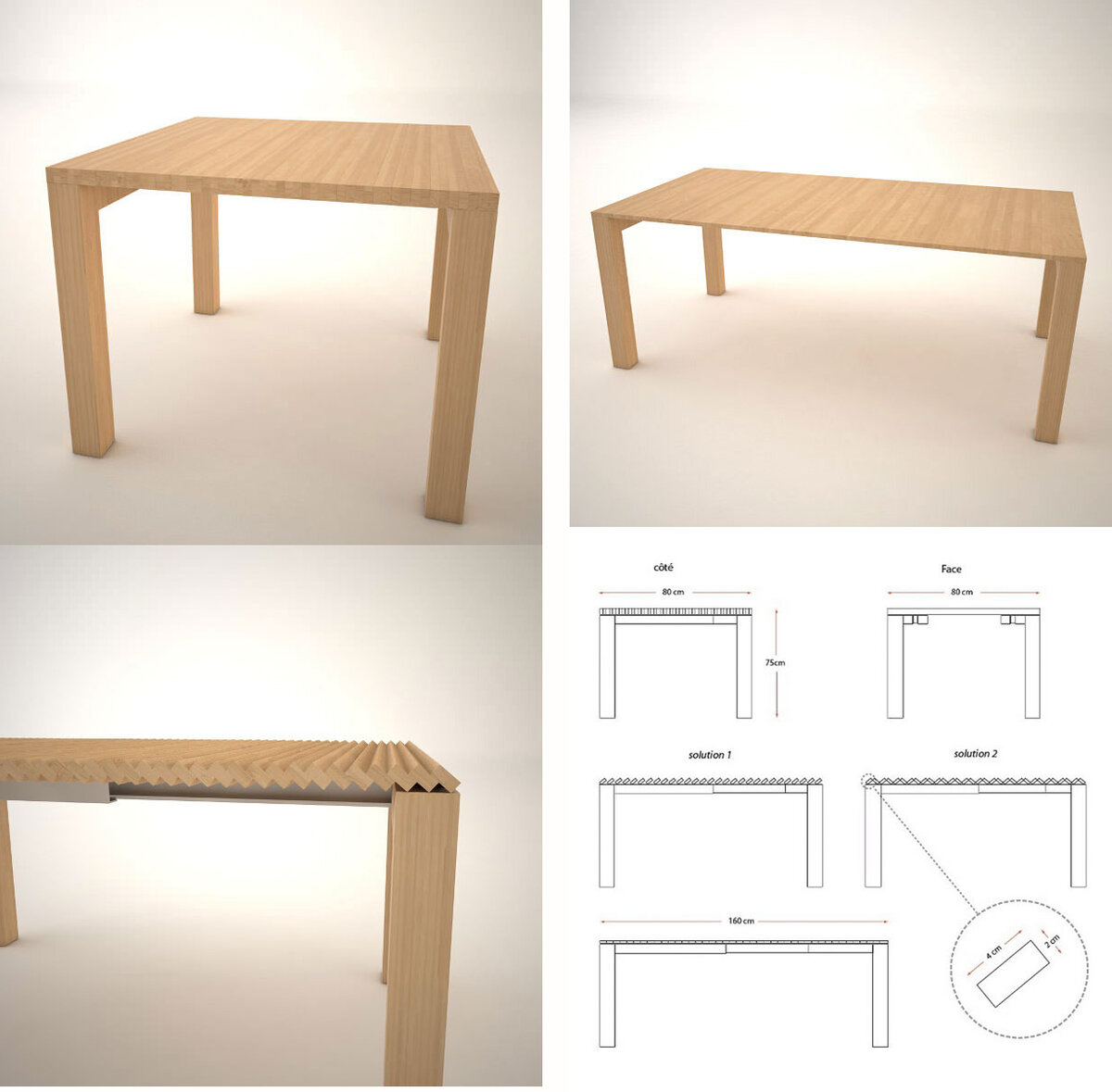 Выдвижной стол the Goliath expanding Table