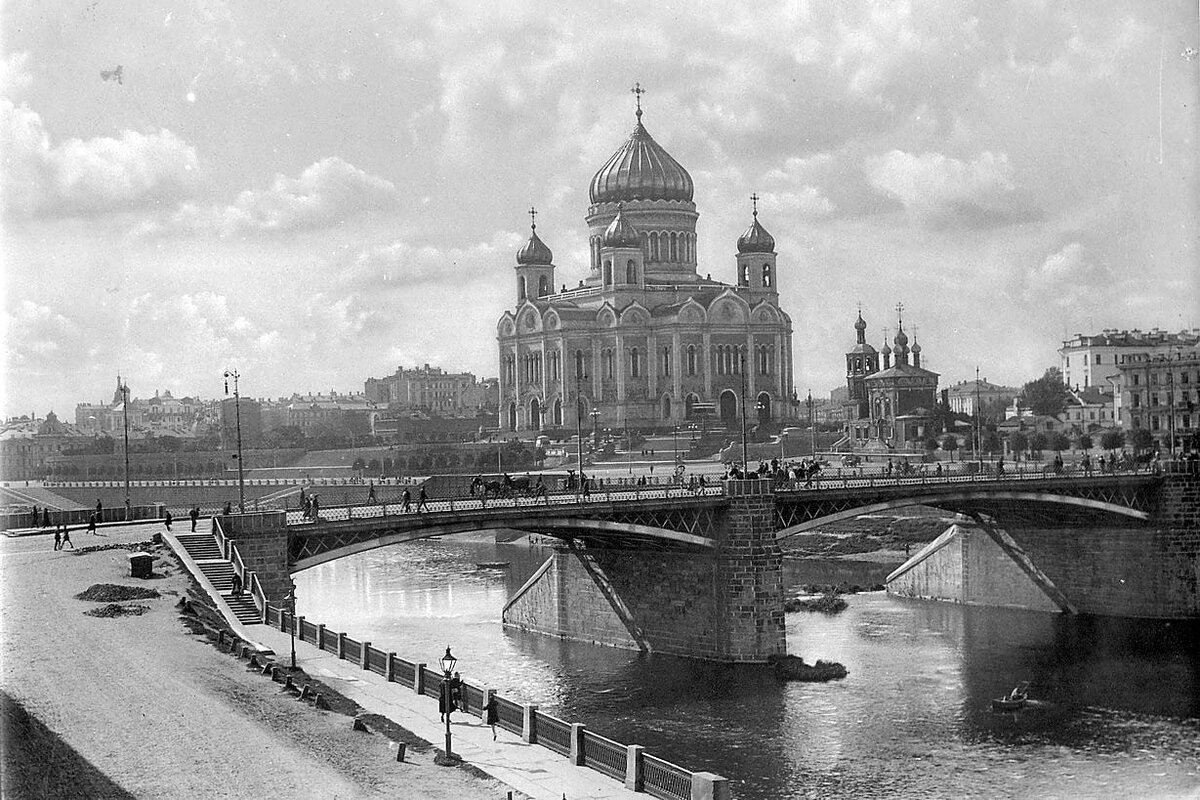 храм спасителя в москве старое