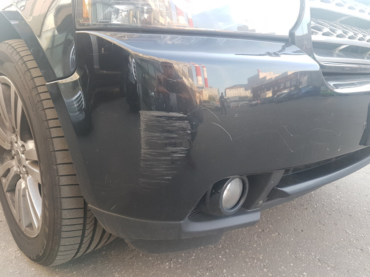 Что передний, что задний — в перекраску