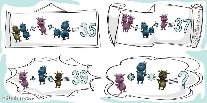 Какое число скрыто под знаком "?"