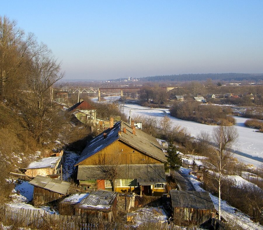 Река Жиздра, Козельск и Оптина Пустынь