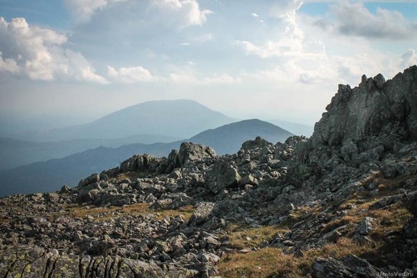 Гора Конжаковский камень - самая высокая в Свердловской области