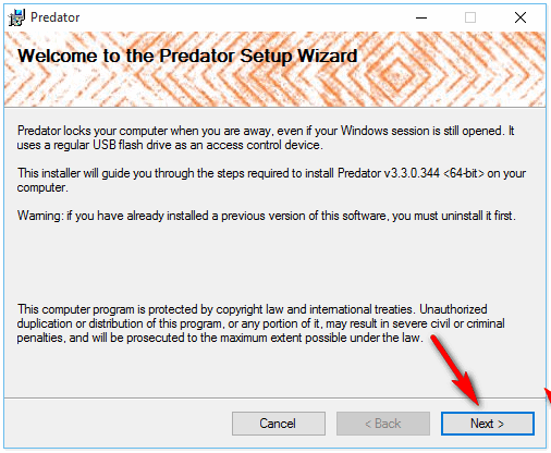Блокировка компьютера флешкой [Predator]