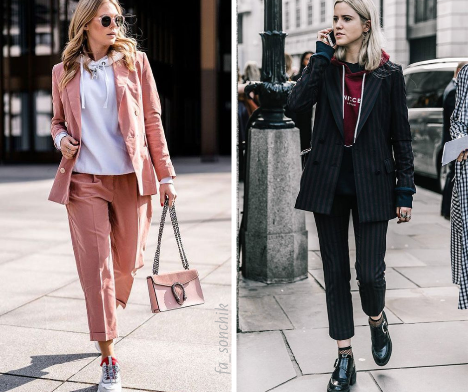 костюмы с толстовкой